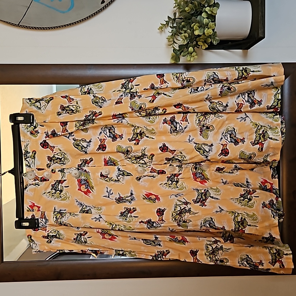 Modcloth western set sz L & 14